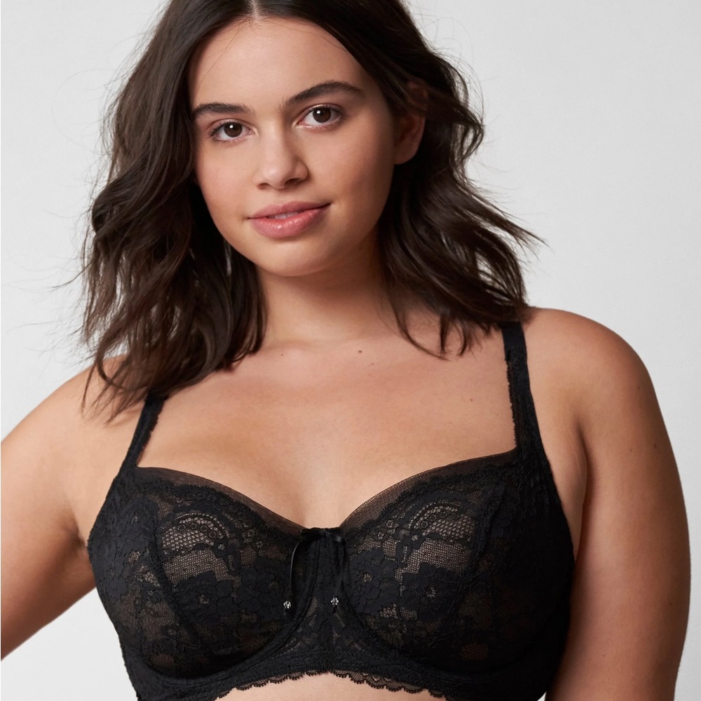 Skarlett Blue Minx Lace Balconette Bra 32H
